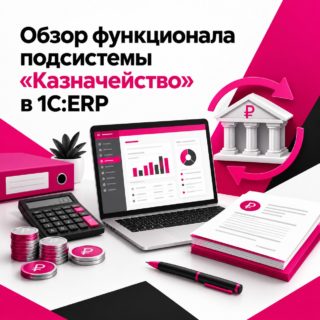 Обзор функционала подсистемы “Казначейство” в 1C:ERP