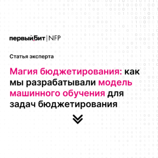 История БИТ. VBM: разработка модели машинного обучения для задач бюджетирования