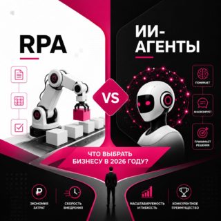 RPA или ИИ-агенты: как выбрать технологию автоматизации в 2026 году
